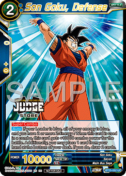 Son Goku, Defense
