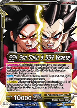 SS4 Son Goku & SS4 Vegeta