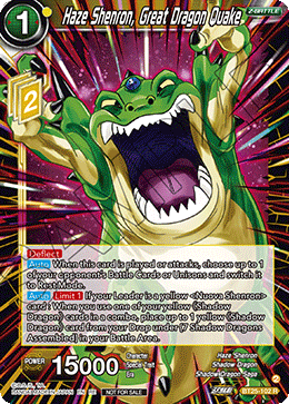 Haze Shenron, Great Dragon Quake