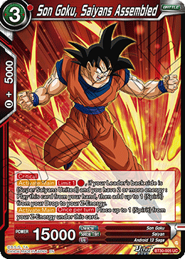 Son Goku, Saiyans Assembled