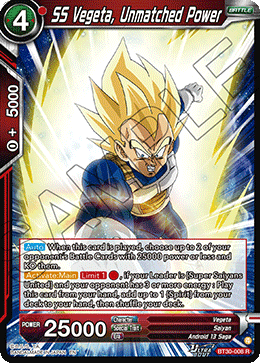 SS Vegeta, Unmatched Power