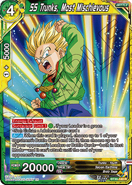 SS Trunks, Most Mischievous