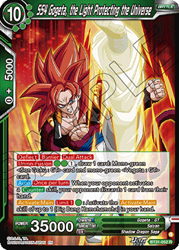 SS4 Gogeta, the Light Protecting the Universe
