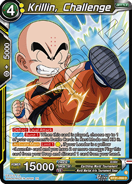 Krillin, Challenge