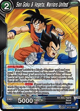 Son Goku & Vegeta, Warriors United