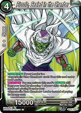 Piccolo, Sealed in the Chamber