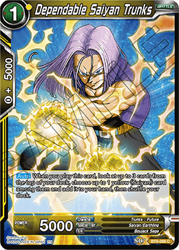 Dependable Saiyan Trunks
