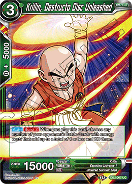 Krillin, Destructo Disc Unleashed