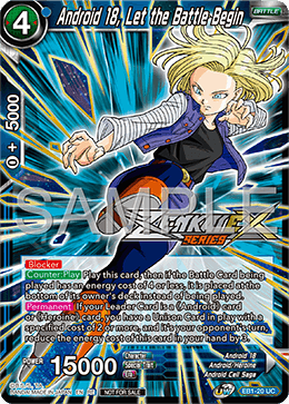 Android 18, Let the Battle Begin