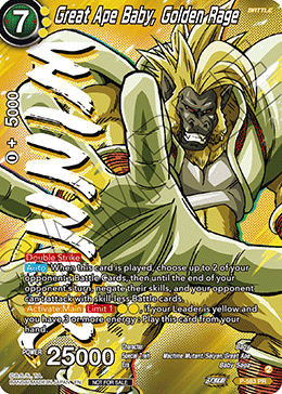 Great Ape Baby, Golden Rage