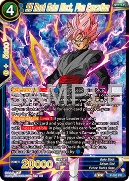 SS Rosé Goku Black, Plan Execution