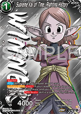 Supreme Kai of Time, Righting History