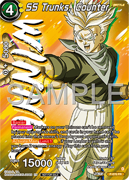 SS Trunks, Counter