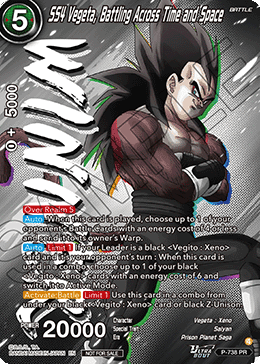 SS4 Vegeta, Battling Across Time and Space